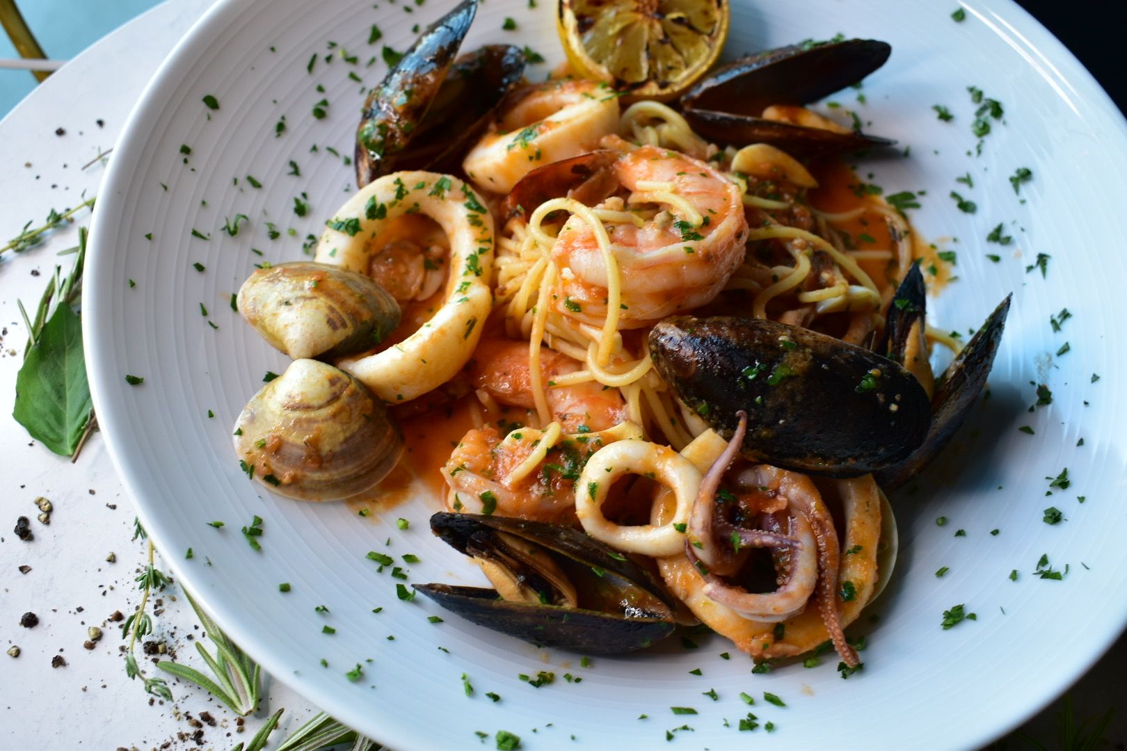 Renzo's Trattoria & Pizzeria food