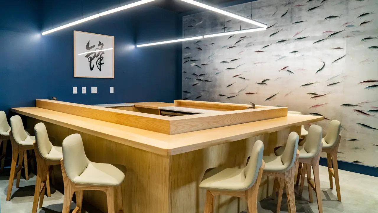 Indoor Omakase Counter at Kissaki Columbus - Kissaki Columbus, New York, NY