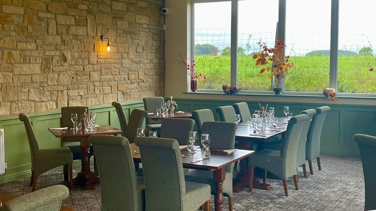 Main dining room with views towards to 3 Peaks - Bowland Forest Farm, Wigglesworth, North Yorkshire