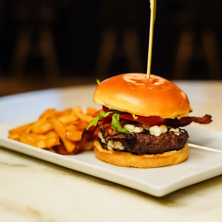 Burger w/fries - Lounge 95 North, Las Vegas, NV