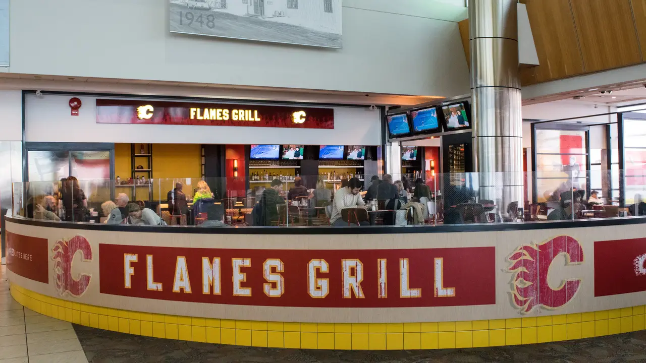 Flames Grill, Calgary International Airport - Gate A15, Calgary, AB