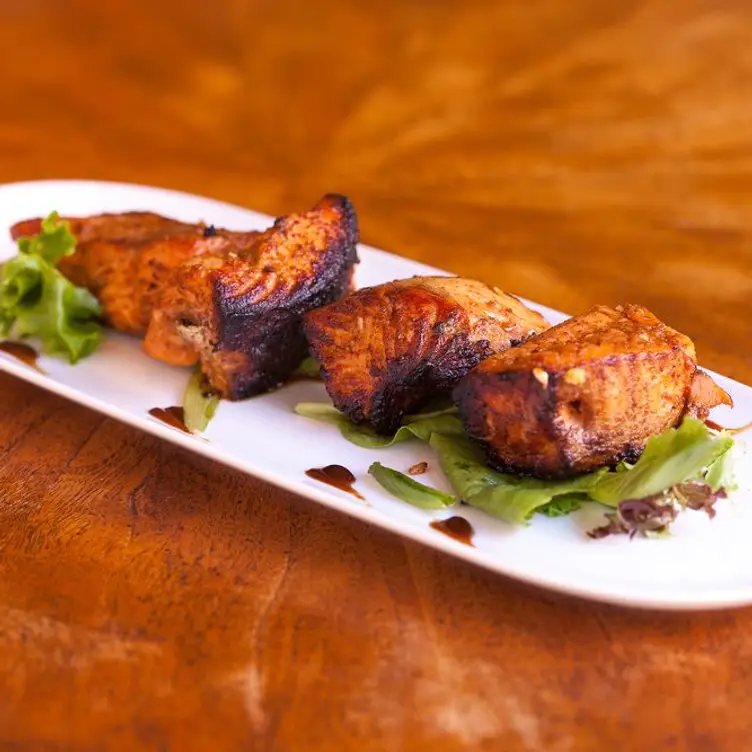MACHLI KA TIKKA (GF)  Salmon - East India Co. Grill & Bar, Portland, OR