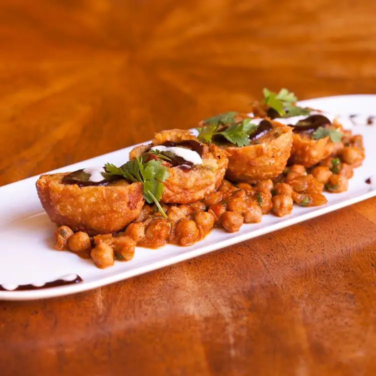 SAMOSA CHAAT (V)   - East India Co. Grill & Bar, Portland, OR