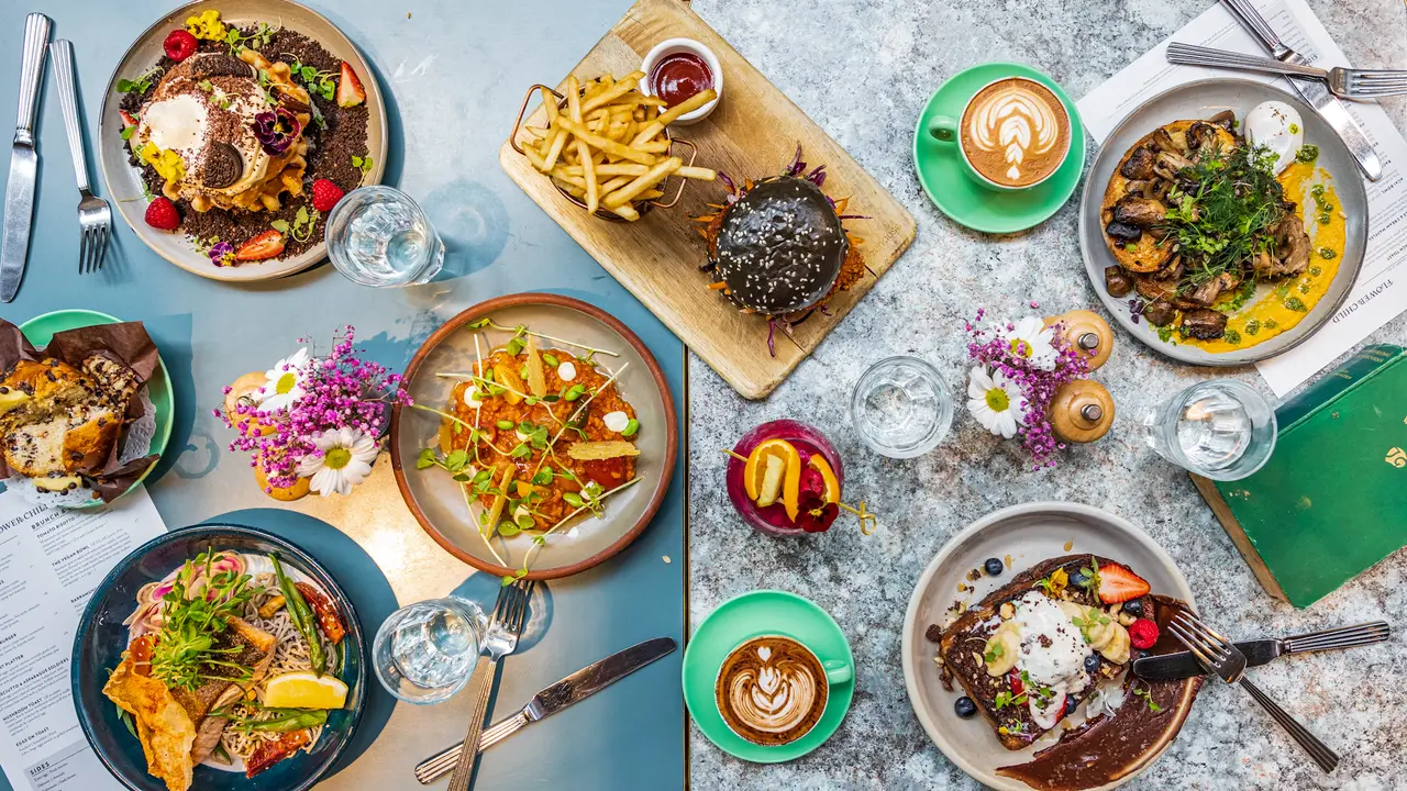 Fresh eats at a lush garden café in Chatswood mall - Flower Child Cafe - Chatswood, Chatswood, AU-NSW