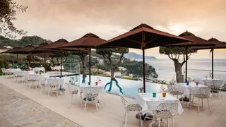 Una foto del restaurante Scirocco Pool Bar & Sunset Restaurant