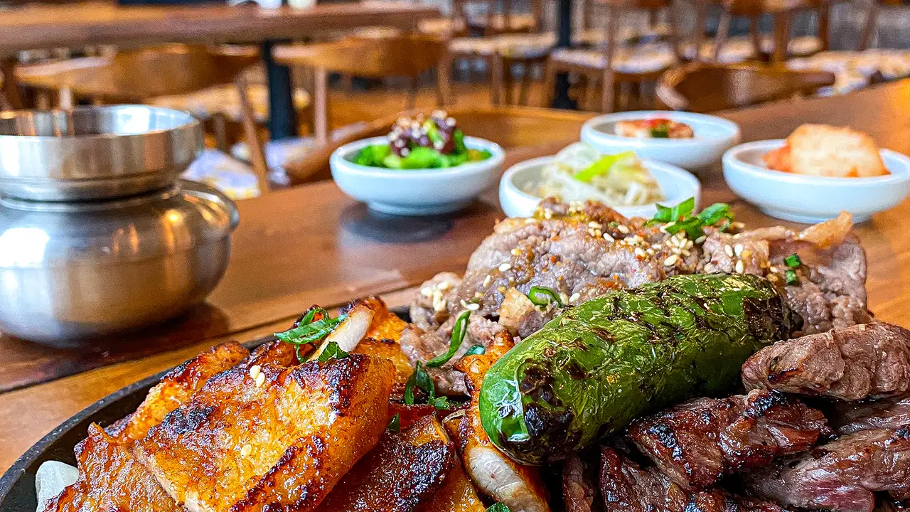Combination Platter - Mapojeong, Houston, TX