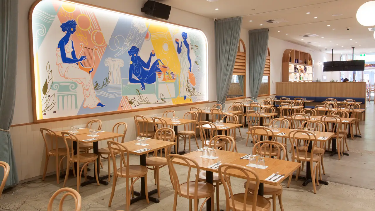 Function Space- Mural by @alfia_galimova - YASSAS The Greek Way - Craigieburn Central, Craigieburn, AU-VIC