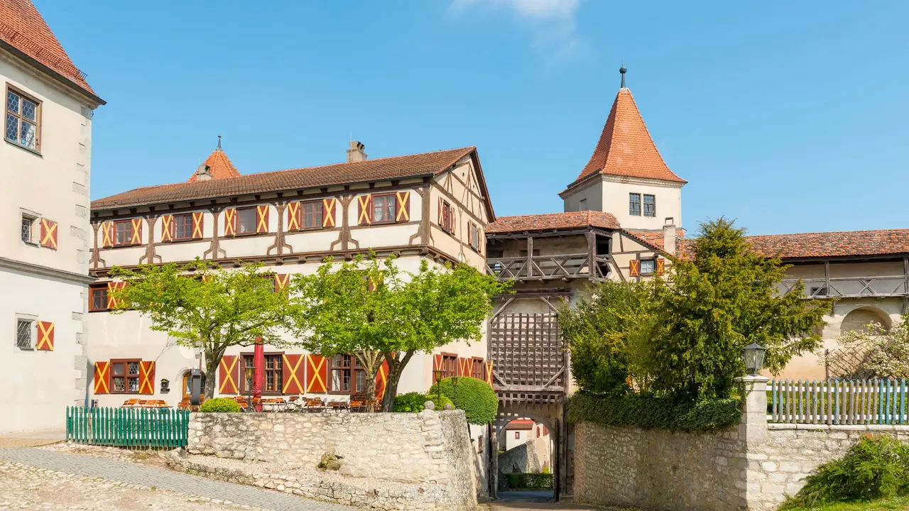 Burgschenke - Hotel - Restaurant Burgschänke Harburg, Harburg (Schwaben), BY