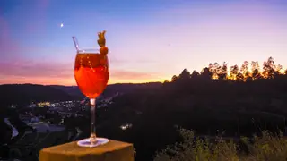 Una foto del restaurante Biergarten - Aussichtsplatte Rauschbart
