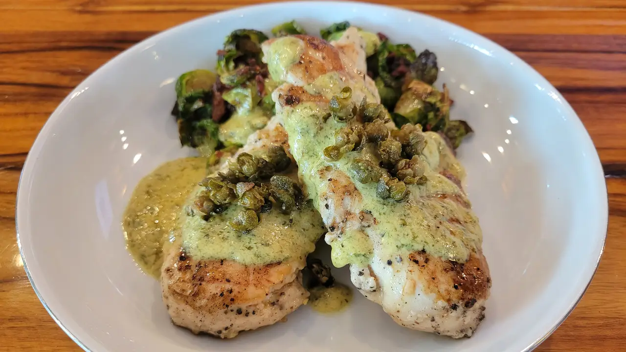 Monks Dijon Chicken - Meyboom Brasserie, Dallas, TX