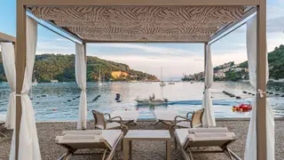 Una foto del restaurante Mirage Beach Club & Restaurant