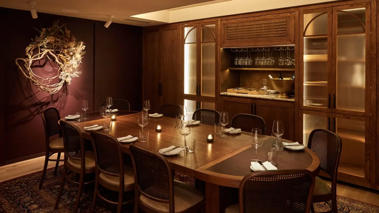 Our private dining room - The Private Room at 64 Goodge Street, London, Greater London