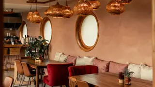 Una foto del restaurante Amo Atitlan (Amolo)