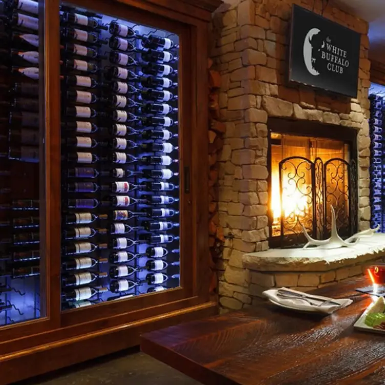 Fireplace Lounge - The White Buffalo Club, Jackson, WY