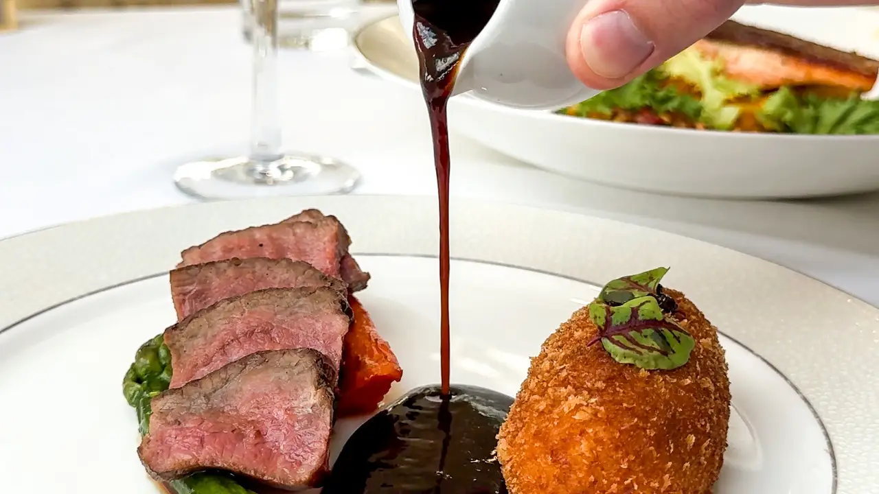 Blackened Sirloin Steak - Bouvardia, Bath, Somerset