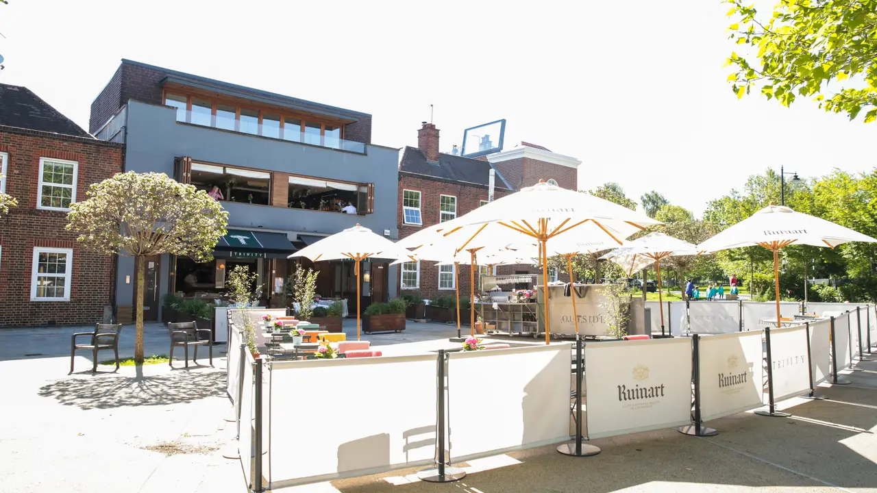 ‘Outside’ at Trinity Restaurant, London, Greater London