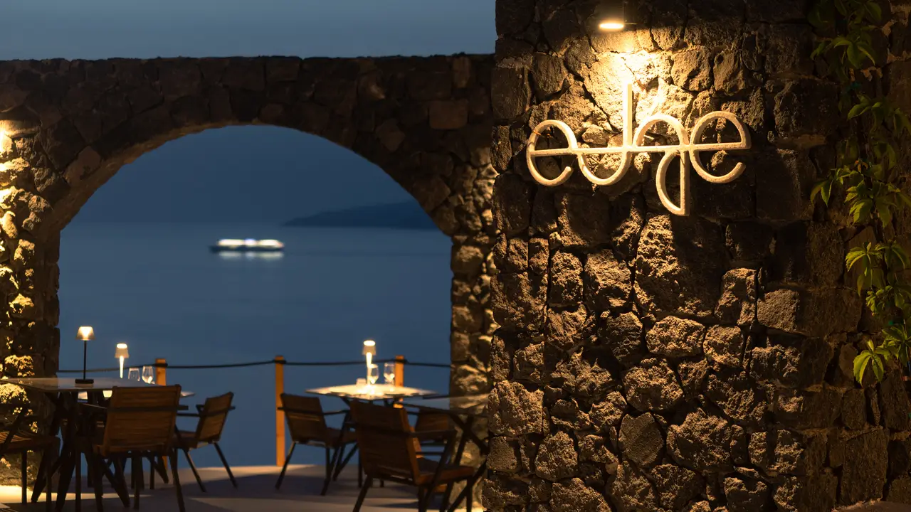 The Edge Restaurant, Akrotiri, Santorini