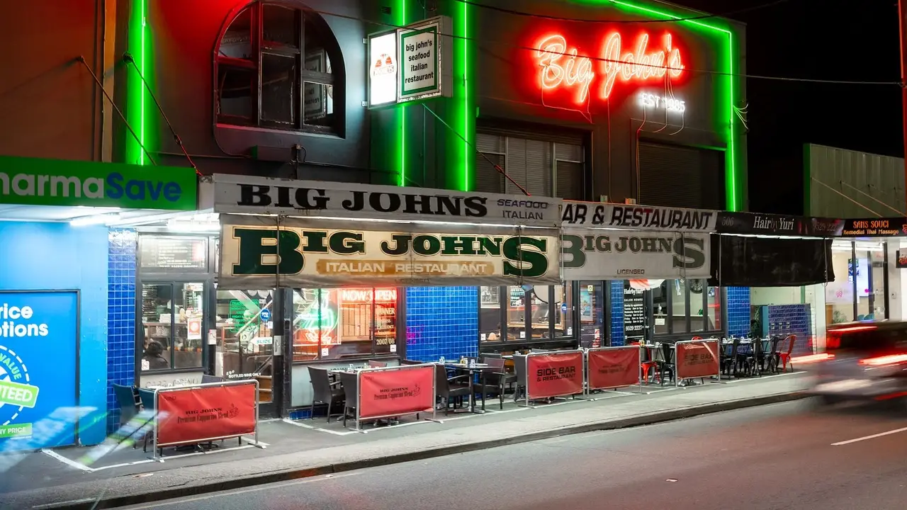 Big John's Italian Seafood Restaurant, Sans Souci, AU-NSW