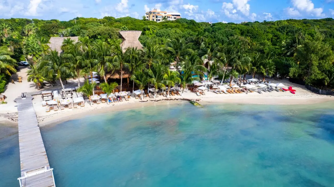 Zaza beach club, Isla Mujeres, ROO