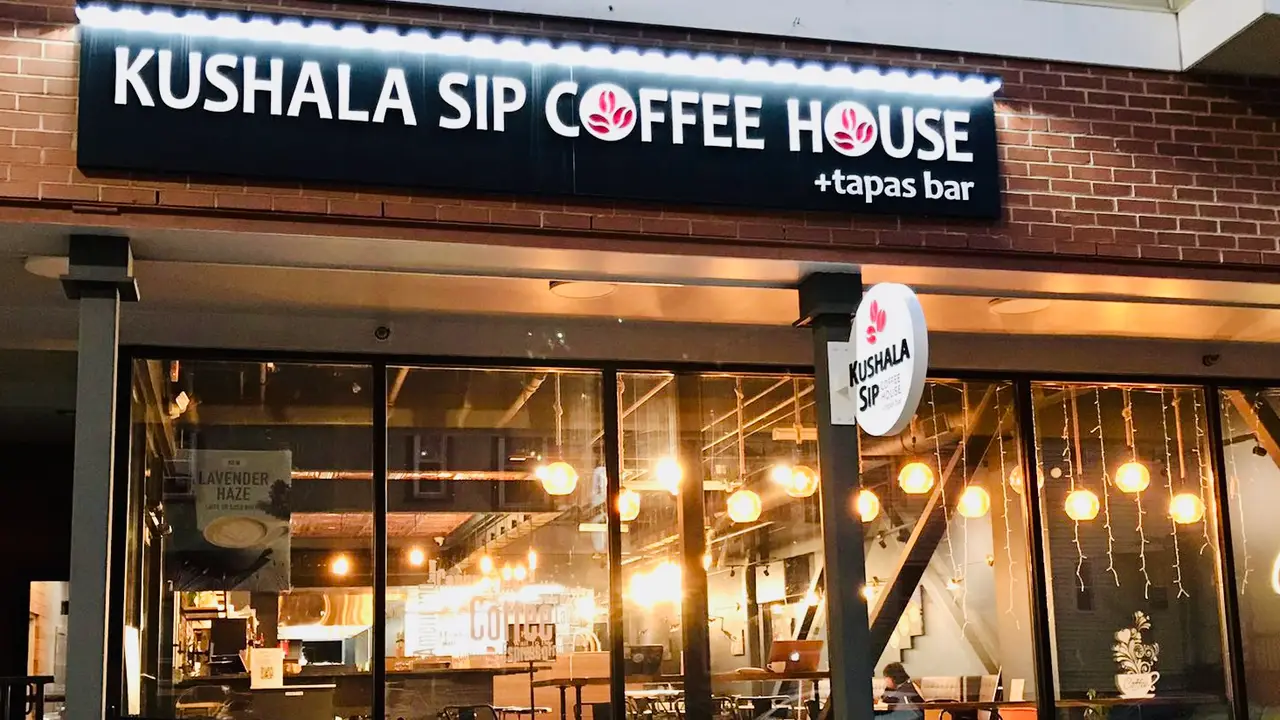 Coffee House + Tapas Bar - Kushala Sip Coffee House + Tapas Bar, Chelsea, MA
