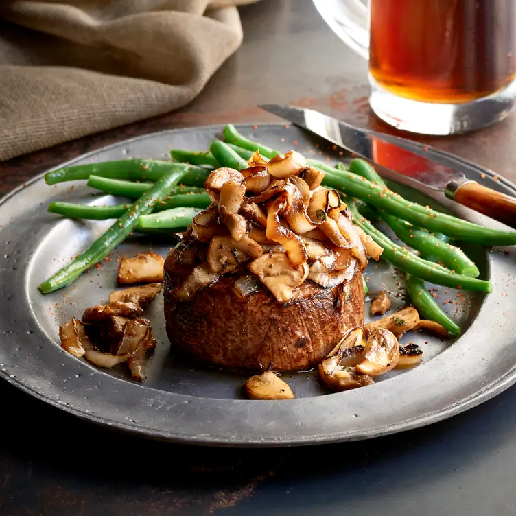 smothered filet - Saltgrass Steak House - Galveston, Galveston, TX