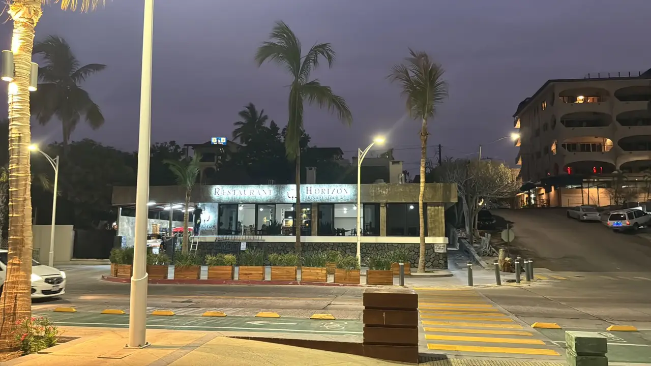 Deliciosos platillos, ac y una vista maravillosa.  - Horizon, La Paz, BCS