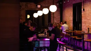 Una foto del restaurante bar ellis