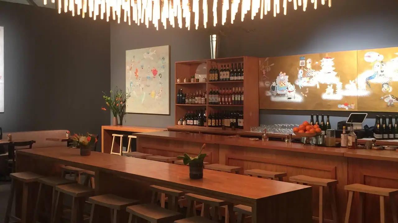 Seated dining, bar &amp; takeaway at A16 for FOG Fair - A16 Popup at SF FOG Fair, San Francisco, CA