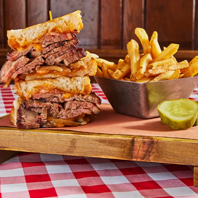 Brisket Melt - Virgil's Real BBQ - Las Vegas, Las Vegas, NV