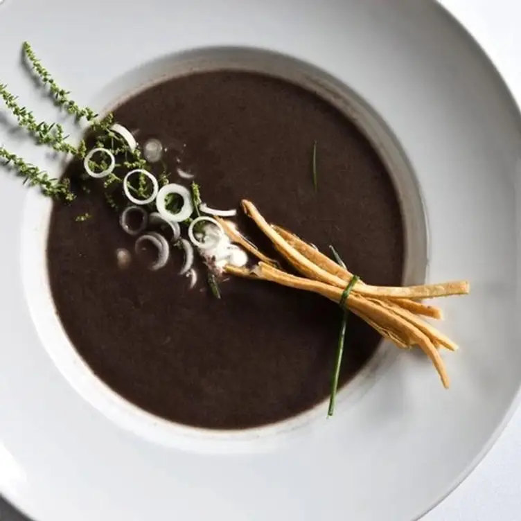 Sopa de Frijoles Negros - Sazon, Santa Fe, NM
