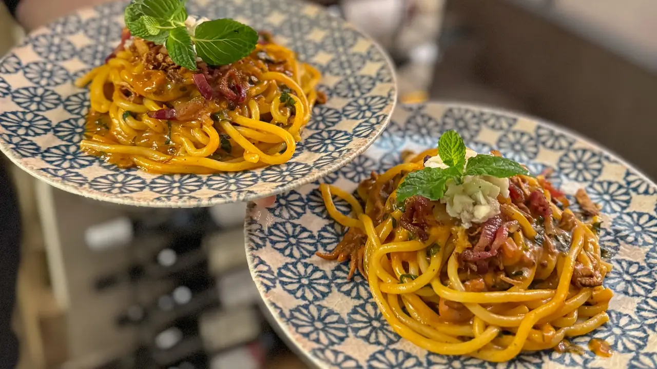 AMATRICIANA DI MARE - Enosteria Sicula, Palermo, SI