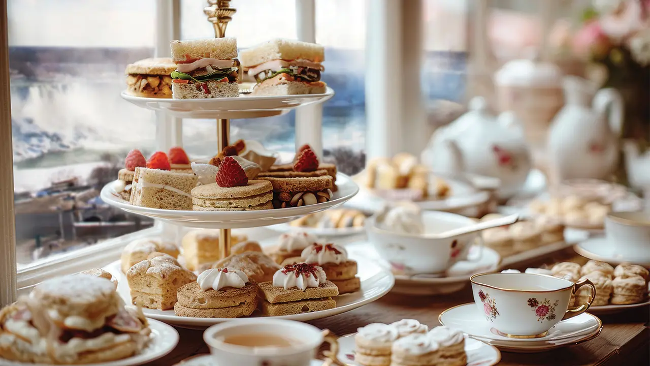 Fallsview Tea Room – The Brock Niagara Falls – Tapestry Collection by Hilton, Niagara Falls, ON