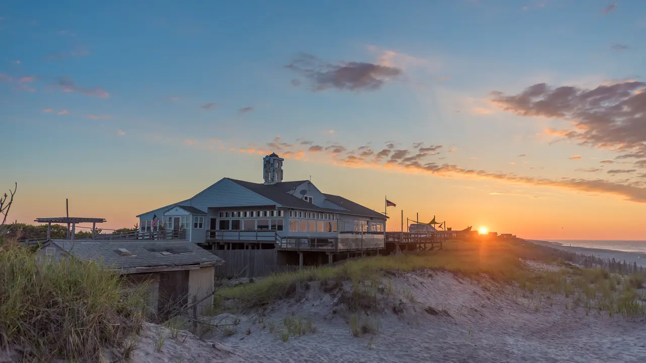 Oceanfront dining on Fire Island - Casino Cafe Fire Island, Davis Park, NY