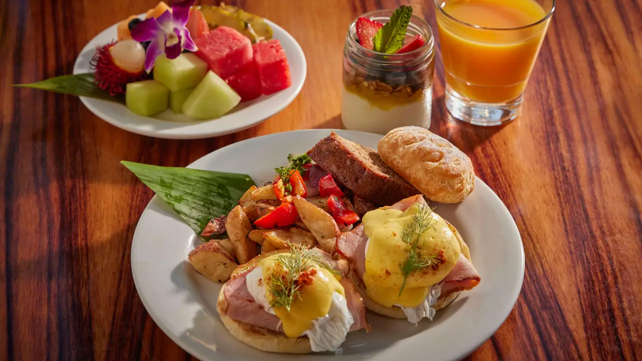 Big Island Breakfast at Water’s Edge, Waikoloa Village, HI