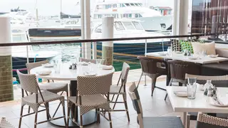 Una foto del restaurante The Mooring Restaurant