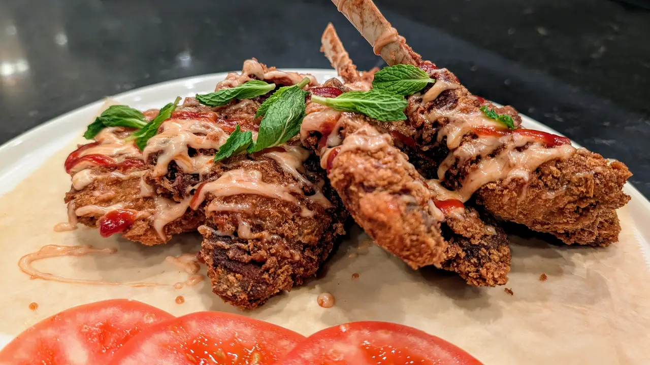 Crispy Lamb Rack - Lunasia Dim Sum House, Alhambra, CA