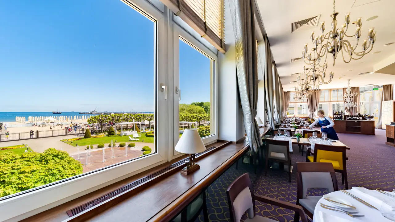 restaurant with a sea view - Grand Blue, Sopot, Wojewodztwo pomorskie