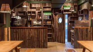 Una foto del restaurante Txirrita Sagardotegia