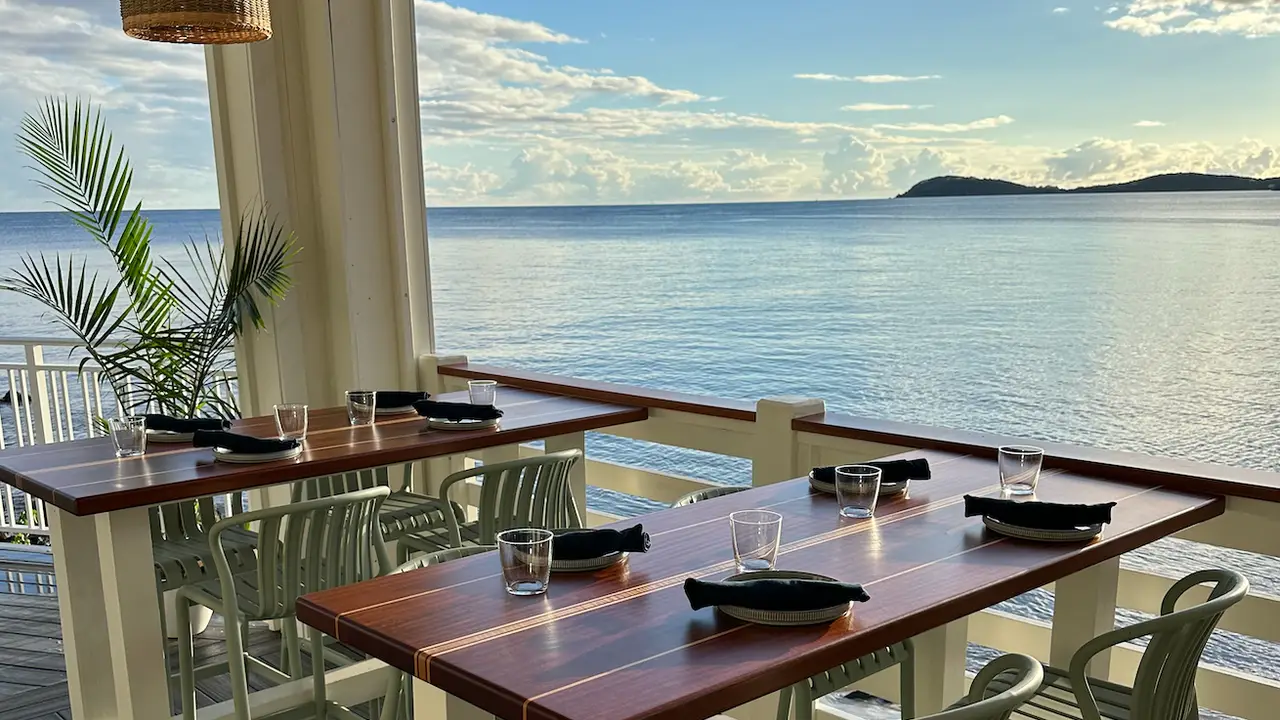Ocean front dining room - The Longboard - St. Thomas, St. Thomas, VI