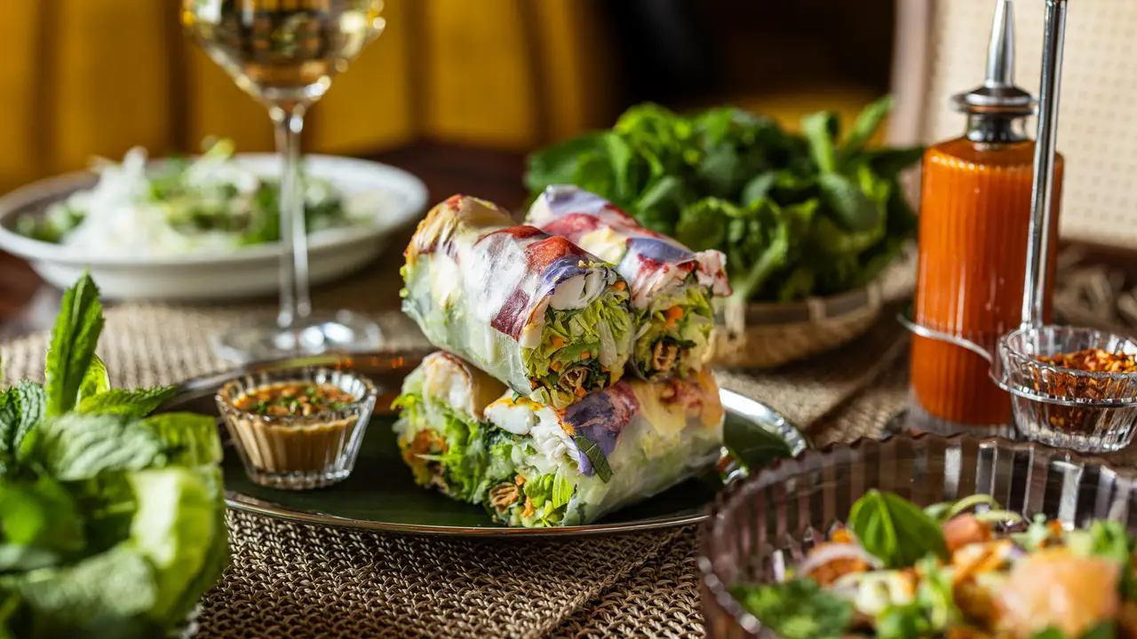 Lobster Summer Rolls - Twin Tails, New York, NY