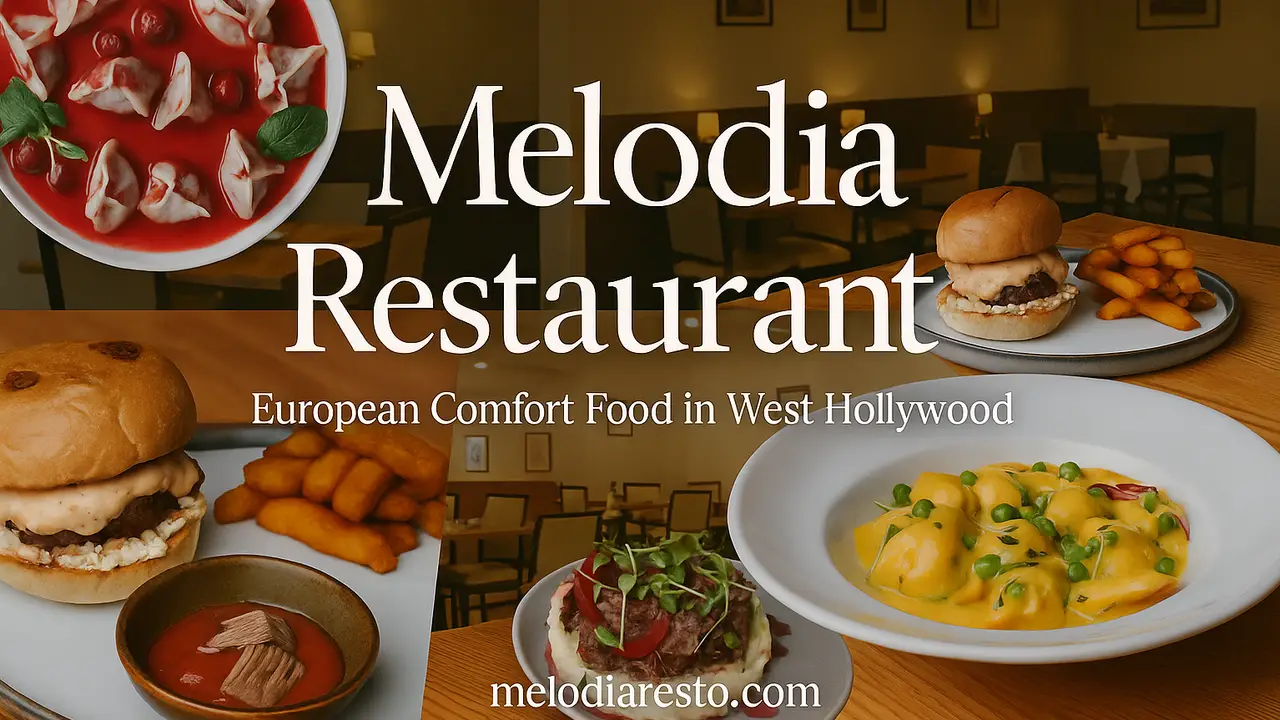 Interior - Melodia Restaurant, Los Angeles, CA