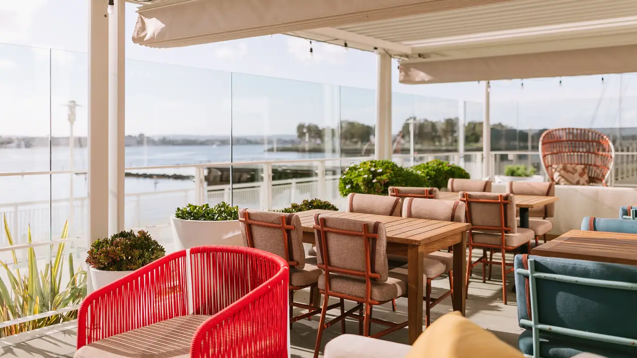 Waterfront Patio - Hudson & Nash, San Diego, CA