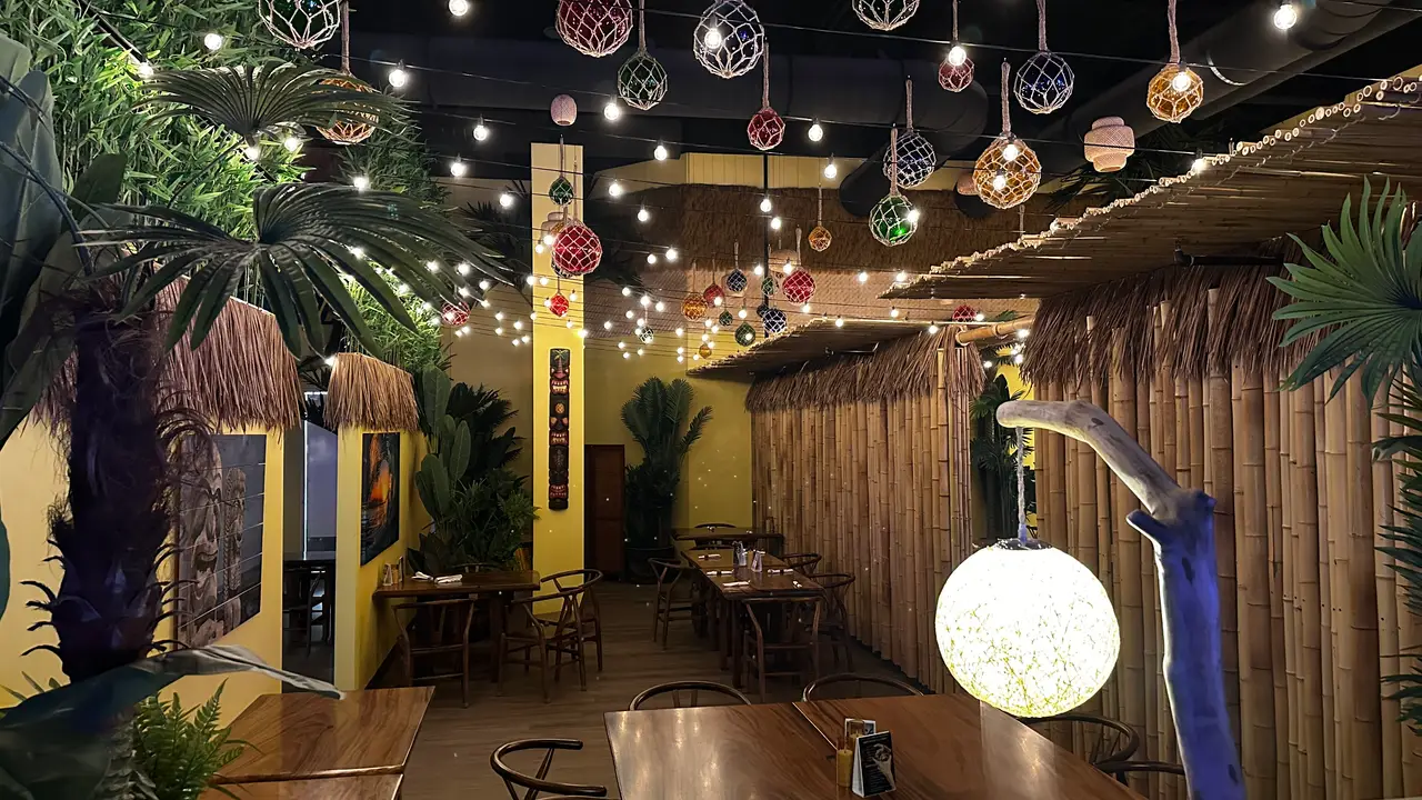 Fun and Immersive American Tiki Restaurant  - Tiki Tiki @ Thrill Factory, Madison, WI