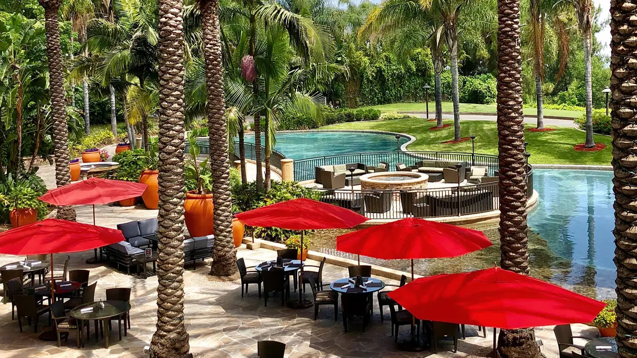 Red Restaurant Expansive Outdoor Patio - Red Restaurant and Bar, City of Industry, CA