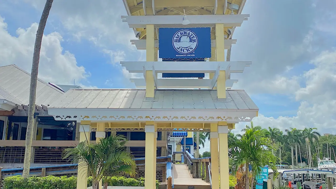 Backwater Jack's at Bonita Bay Marina, Bonita Springs, FL