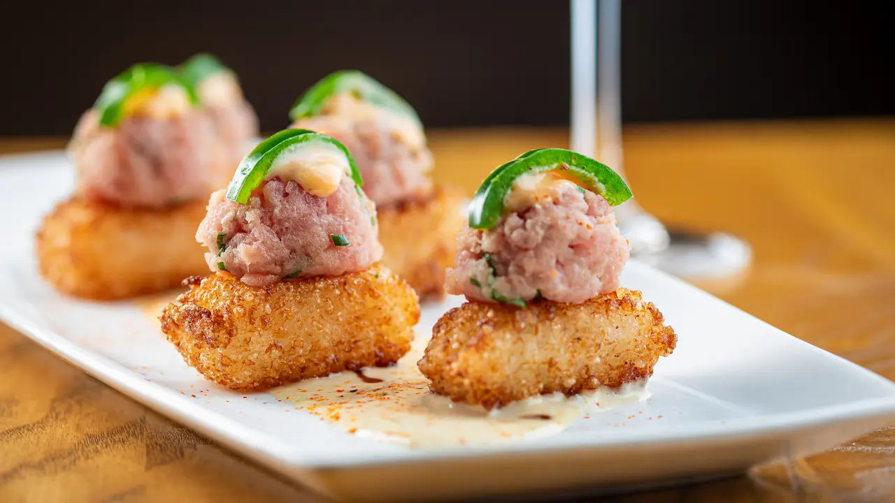 Crispy Tuna Rice - Cooper's Hawk Winery & Restaurant - Jacksonville – Big Island Drive, FL, Jacksonville, FL