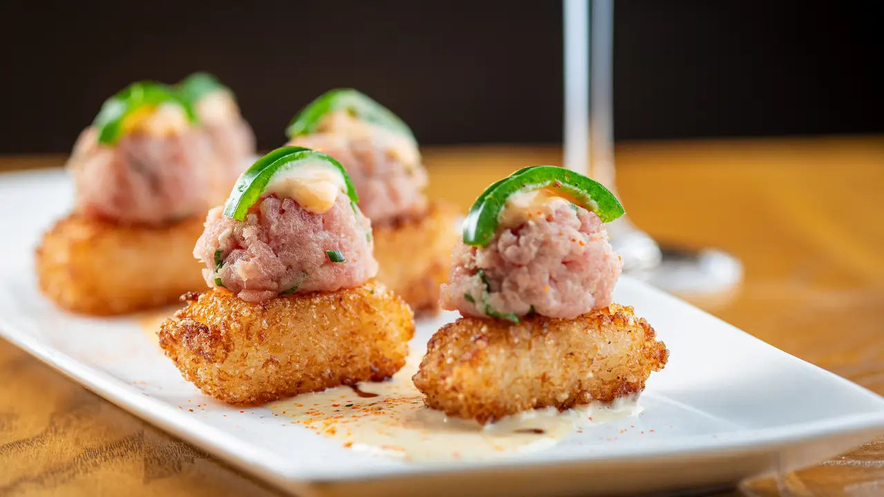 Crispy Tuna Rice - Cooper's Hawk Winery & Restaurant - Pembroke Pines, FL, Pembroke Pines, FL