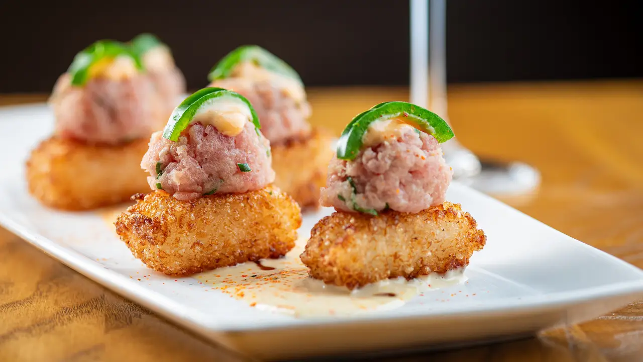 Crispy Tuna Rice - Cooper's Hawk Winery & Restaurant - Chandler, AZ, Chandler, AZ