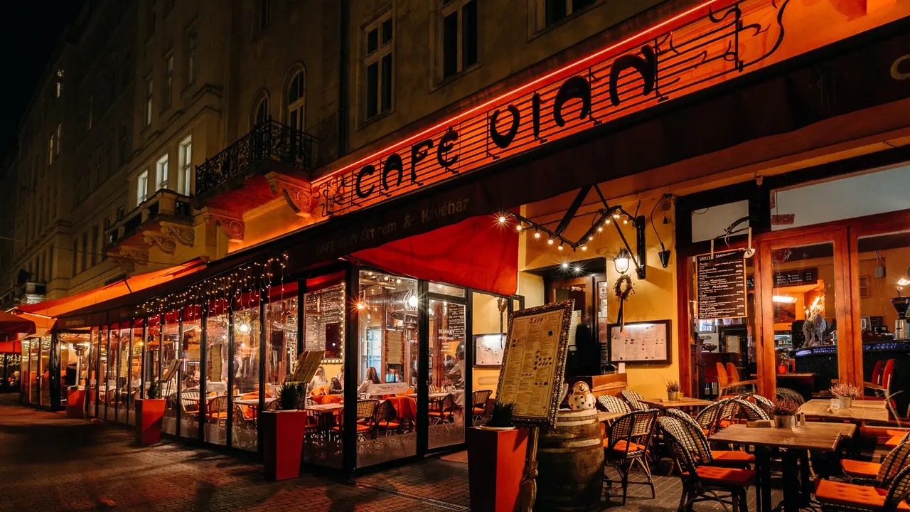 Café Vian Liszt Ferenc Square, Budapest, Hungary