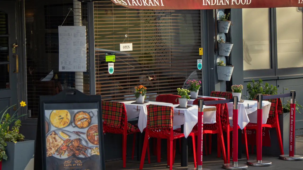Outside - Taste of Raj, London, Greater London